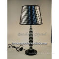 white & black Crystal Reading Lamp for hotel & home decoration